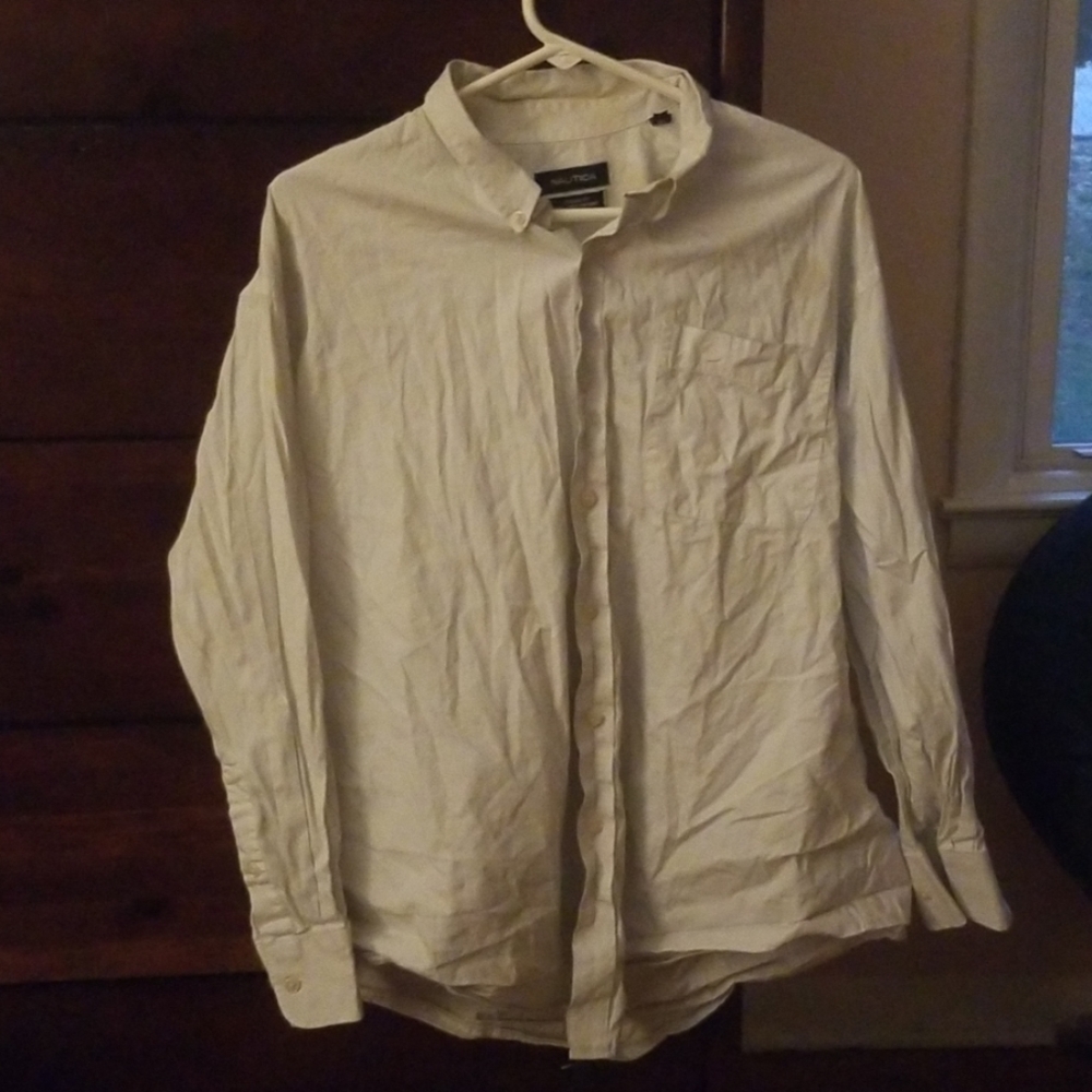 White button up